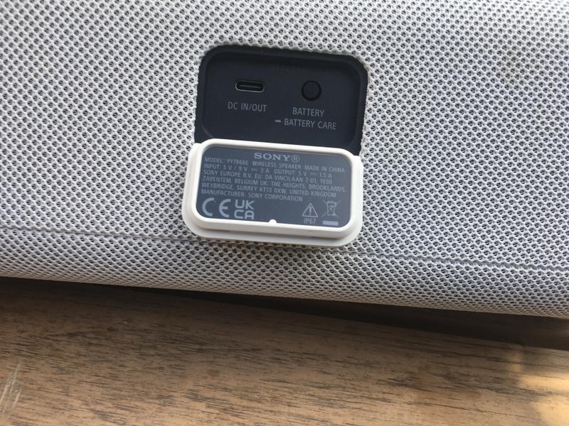 Rear power connection and battery life