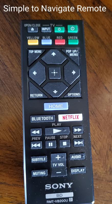 Easy to Navigate Remote