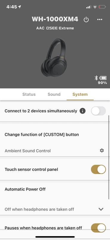 Sony-WH-1000XM4 sat AC Hi-res Bluetooth sans fil, téléphone de