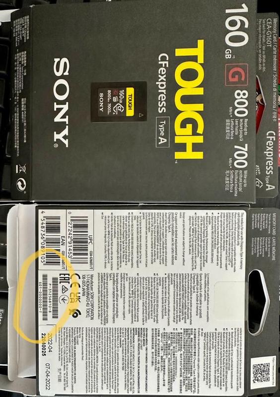 Sony Tough CFexpress | Henry's