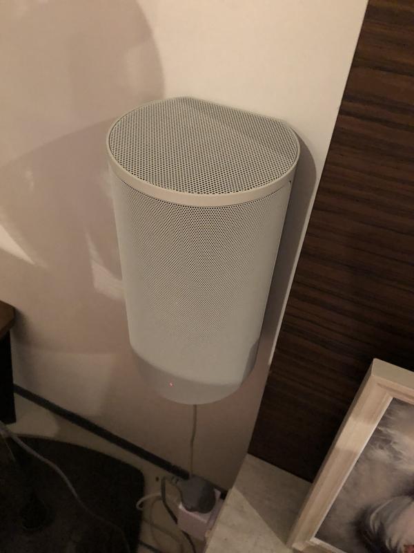 Front left speaker at my tv cabinet