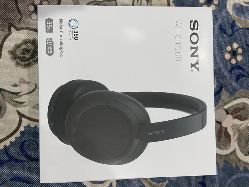 Sony WH-CH720N Wireless Noise Cancelling On-Ear Headphone - Black
