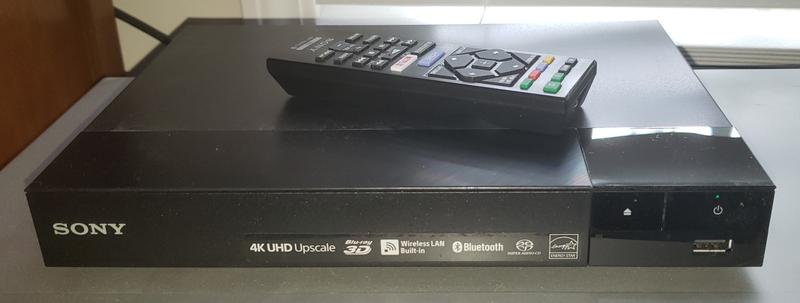 Sony 3D Blu-ray Player with 4K Upscaling & Wi-Fi (BDPS6700/CA