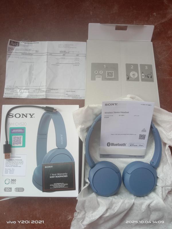 My SONY WH-CH520
