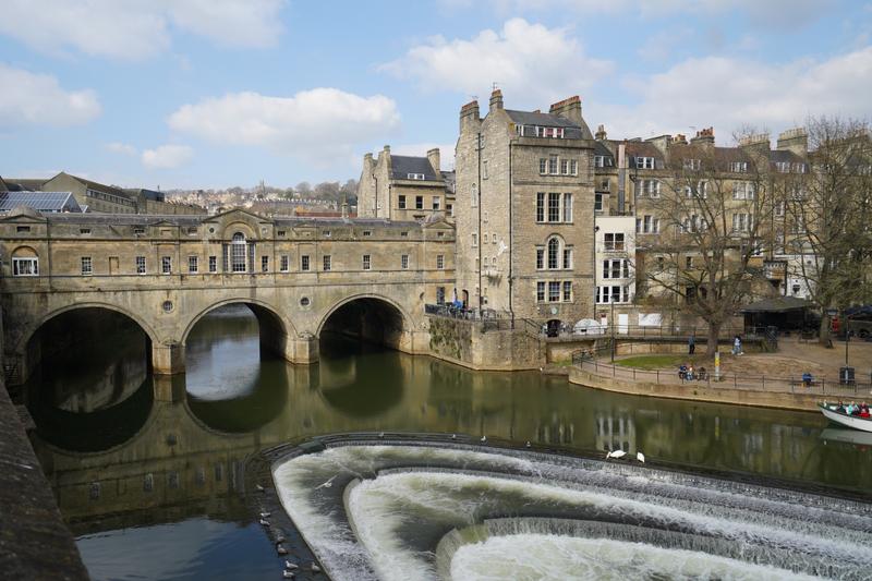 Unedited photo taken in the City of Bath with at 16mm with the Sony 16-35mm (F4) wide angle lens.