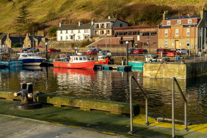 Scrabster Harbour, Caithness, Scotland