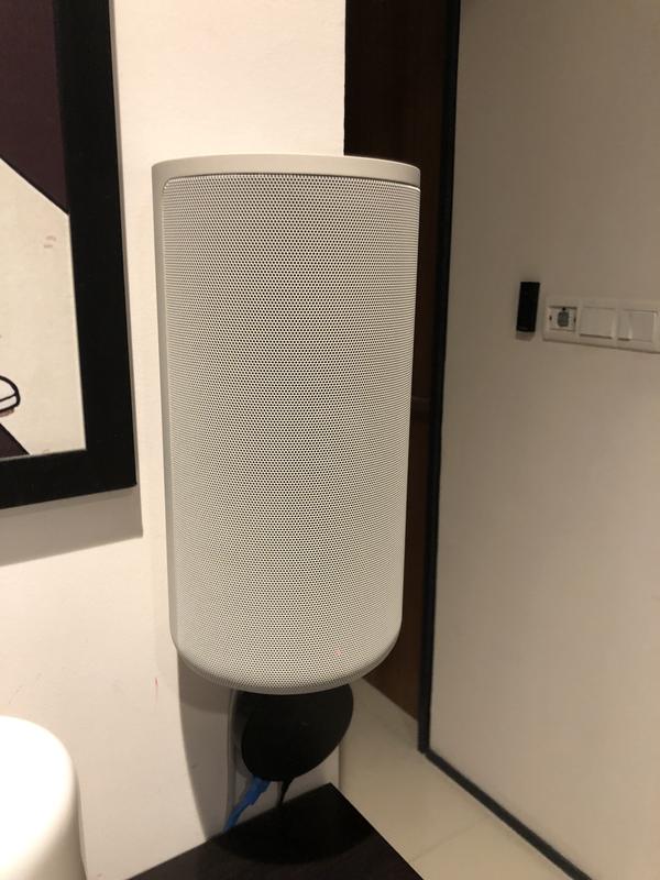 Rear Left Speakers above my piano