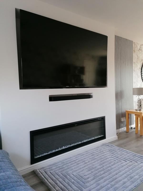 Media wall 75inch Sony BRAVIA tv