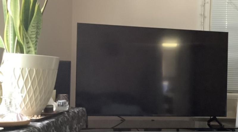 Look at the size of this amazing tv