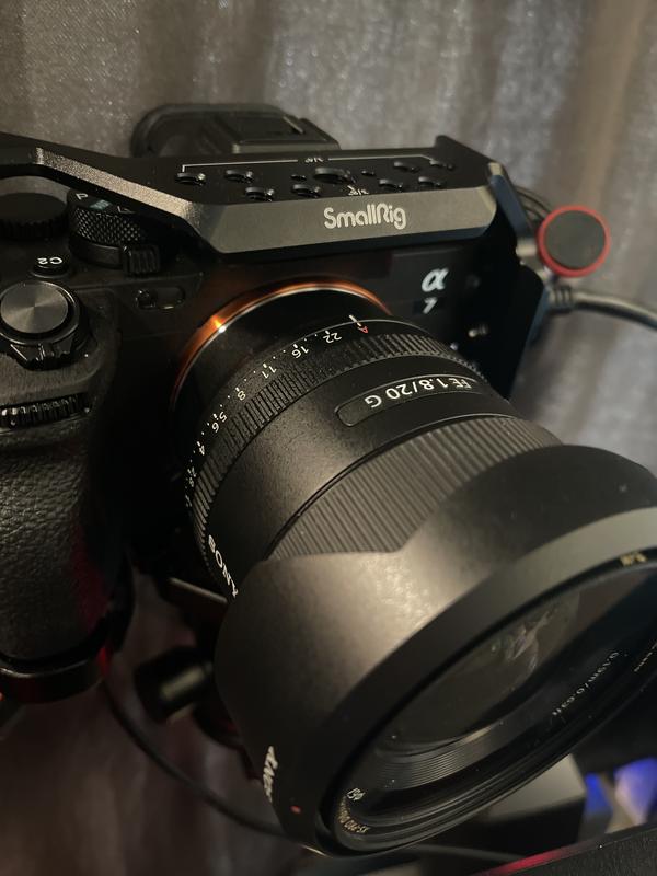 The FE 1.8/20G is really on my camera most of the time.