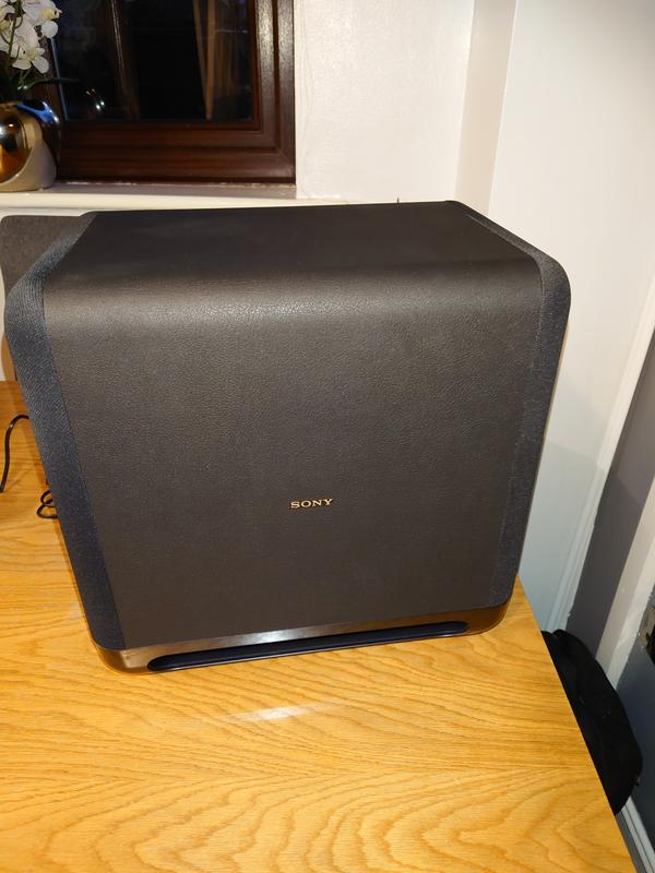 Surprisingly larger than expected but extremely satisfied it shows when you feel the bass