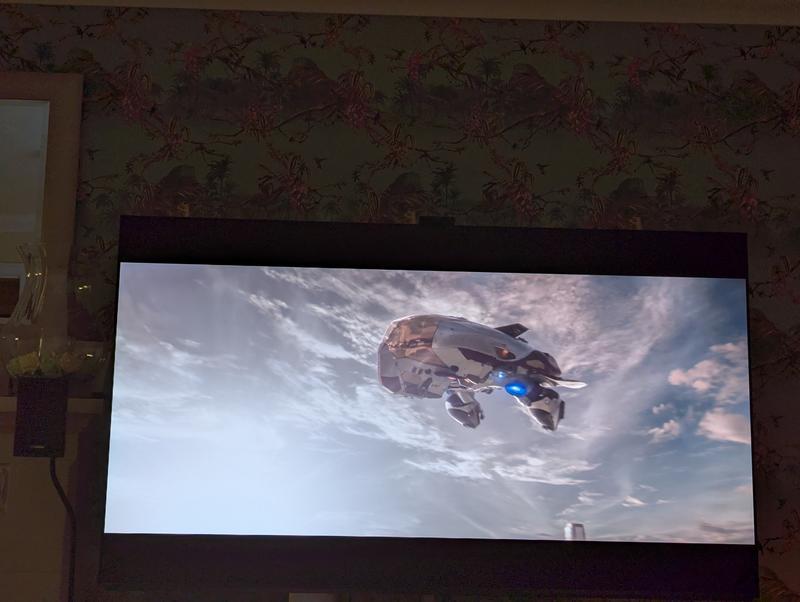 The photo doesn't do it justice but still looks good.