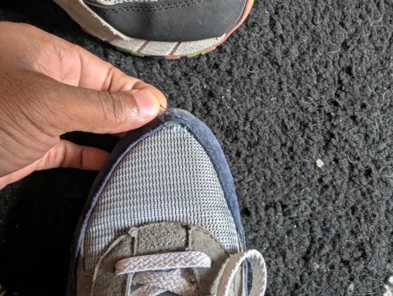 Customer photo for "Manufacturing error"