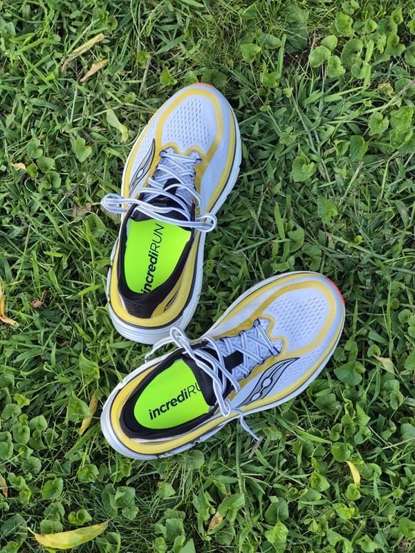 Customer photo for "The retro lifestyle-looking recovery shoe!"