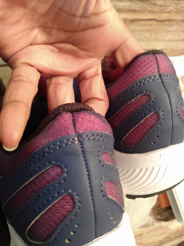 Repair of left shoe