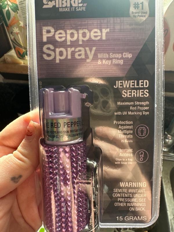SABRE Jeweled Pepper Spray – invisaWear®