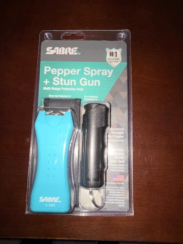 thumbnail image 2 of FIGHTSENSE Tactical Stun Gun & Pepper Spray Combo For Self Defense 2 of 4