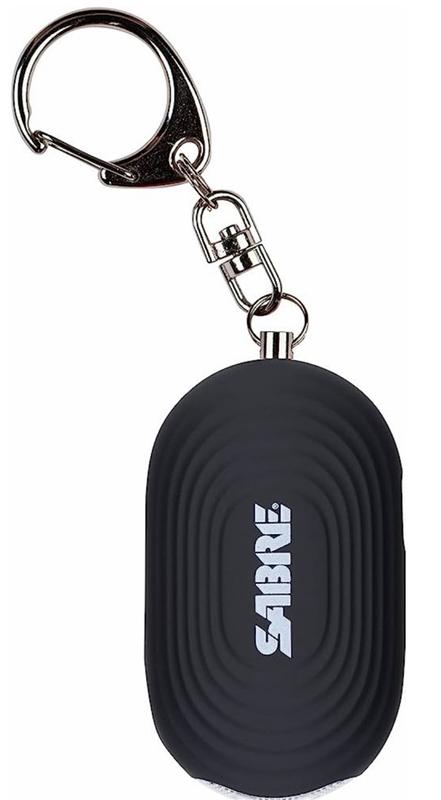 SABRE Personal Alarm with LED Light and Snap Hook | SABRE