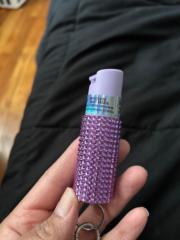 SABRE Jeweled Pepper Spray- Pink KR-J-PK-02 at Lowes.com