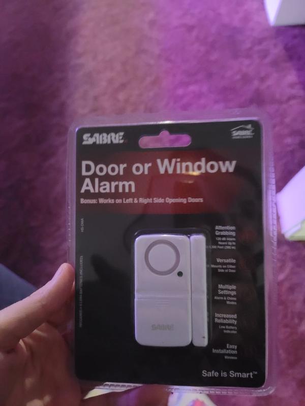 Sabre wireless door and best sale window alarm