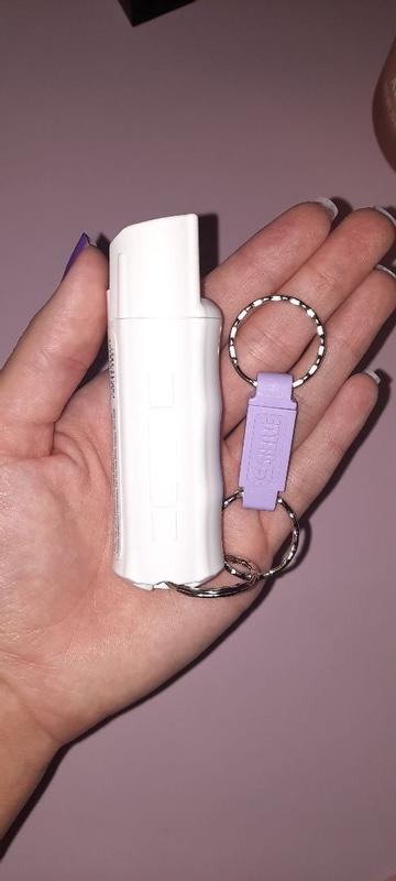 SABRE Pepper Spray with Glow In The Dark Case, Quick Release Key Ring,  Twist Lock Safety, 25 Bursts in the Pepper Spray department at