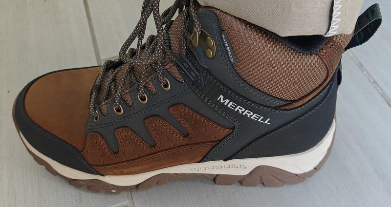 MLJ007853 Merrell Men's Steel Toe EH WP Slip Resistant Hiker Work Boot