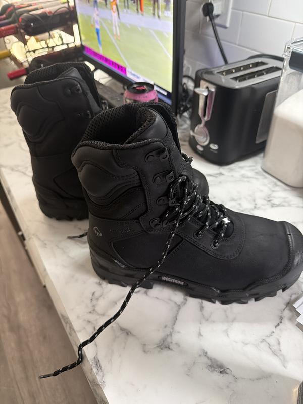Male Wolverine Wolverine W191044 Warrior, Men's, Black, CarbonMAX