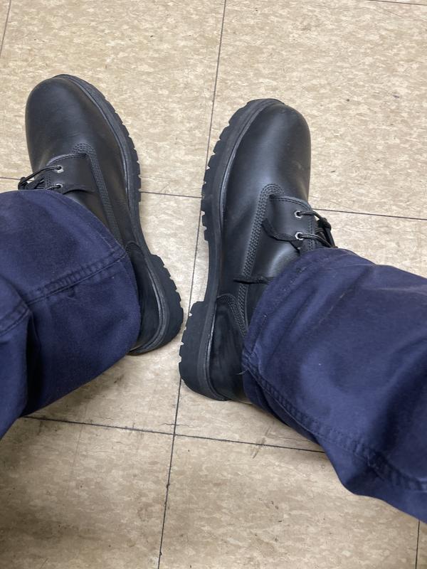 TM26038 Timberland PRO Men's Black 6 Inch Steel Toe Boot