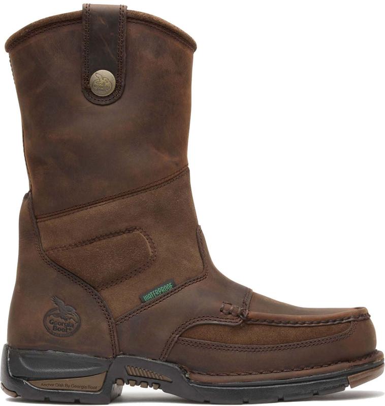 Male Georgia Boot Georgia Boot GA4603 Athens, Men's, Brown, Steel