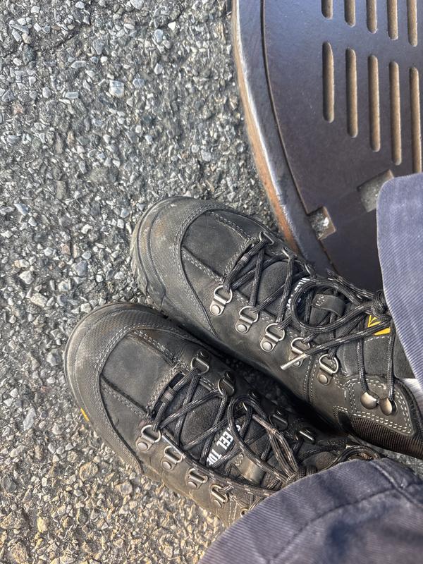 Male Caterpillar Men's Black Threshold Steel Toe Waterproof SR