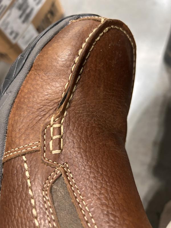 Male Rockport Works Men's Brown Extreme Light Composite Toe Static