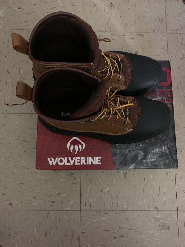Male Wolverine Wolverine WW5698 SwampMonster Brown, Steel Toe, EH