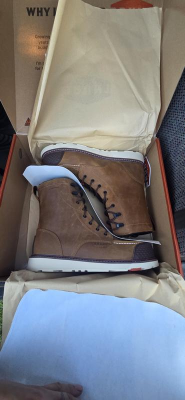 BRF10007-001 BRUNT Workwear Men's Comp Toe EH WP Slip Resistant 8