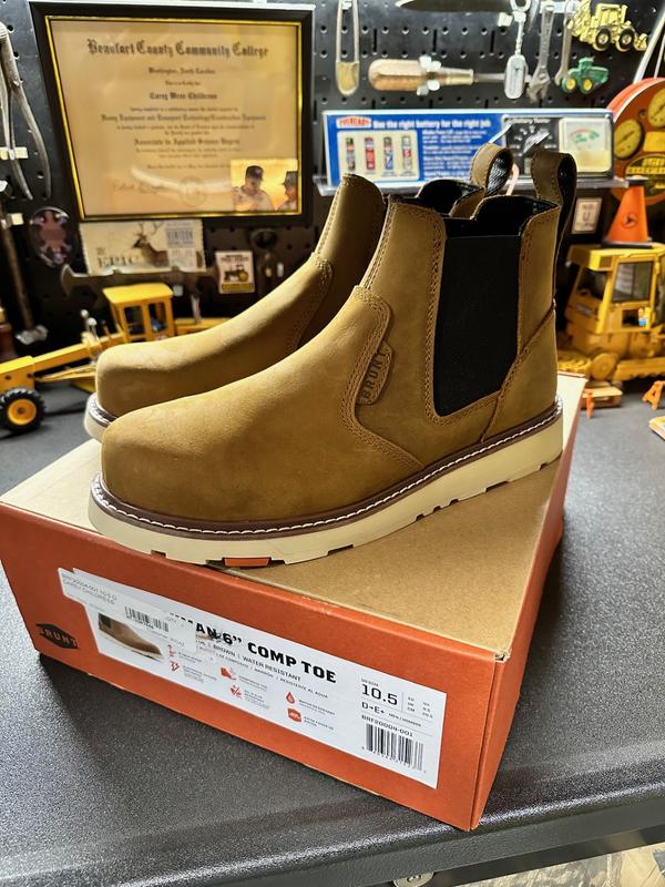 BRF20004-001 BRUNT Workwear Ohman Men's Comp Toe EH Slip Resistant