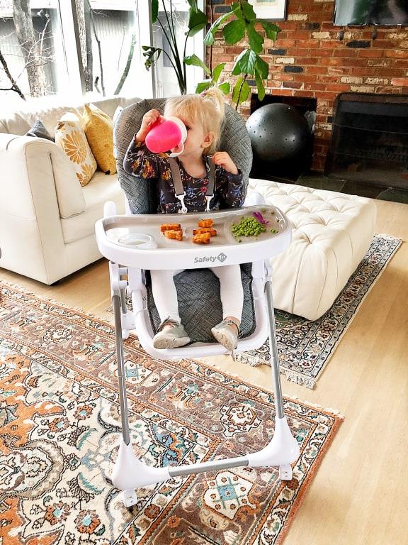 Safety 1st® 3in1 Grow and Go High Chair in Grey buybuy BABY