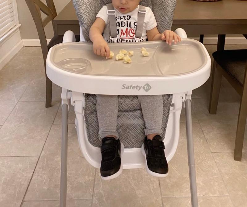 Safety 1st® 3in1 Grow and Go High Chair in Grey buybuy BABY