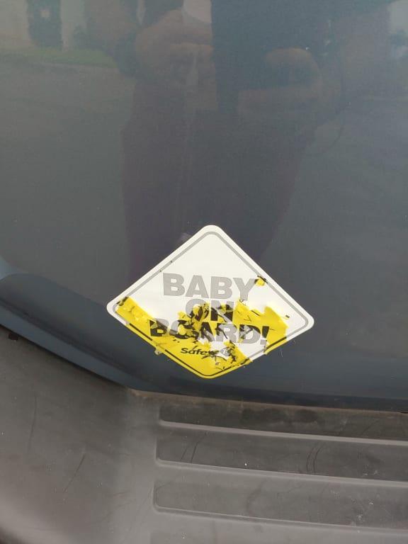 Safety 1st® Baby On Board Sign in Yellow buybuy BABY