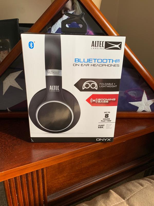 My free Altec Lansing Bluetooth On Ear Headphones