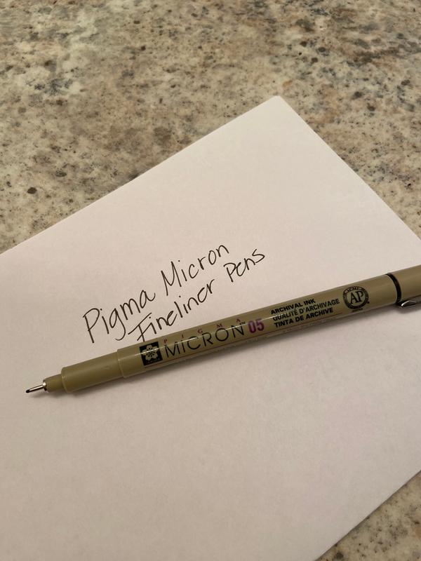 Pigma Micron Pens 05 .45mm 6/Pkg - NOTM137192