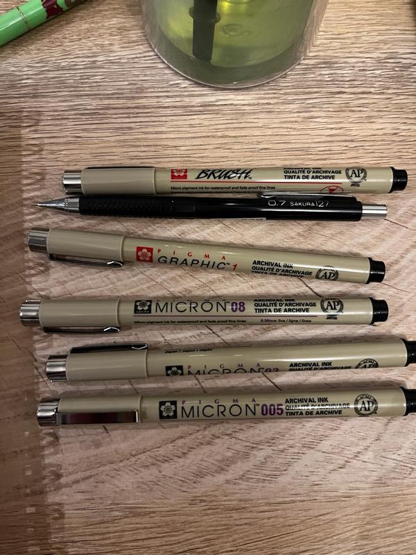 Manga-Comic Pro Pigma Micron Pens - 8 Piece Set | Hobby