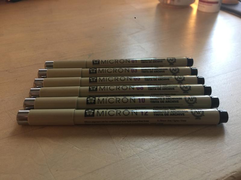 BUY Pigma Micron Pen 01 Brown .25mm