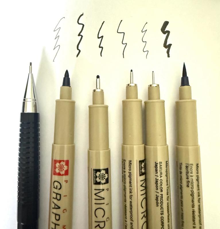 Pigma® Micron™ Manga-Comic Pro 6 Piece Set | Michaels