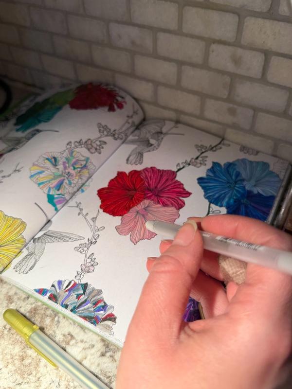 Customer photo for "Exactly what you want in a Gel Pen!!"