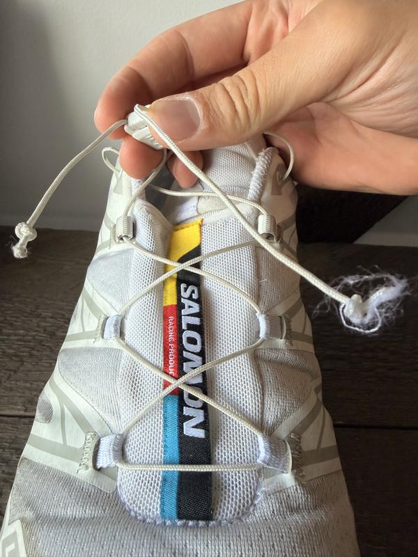 Customer photo for "Very comfortable but the laces are cheap"