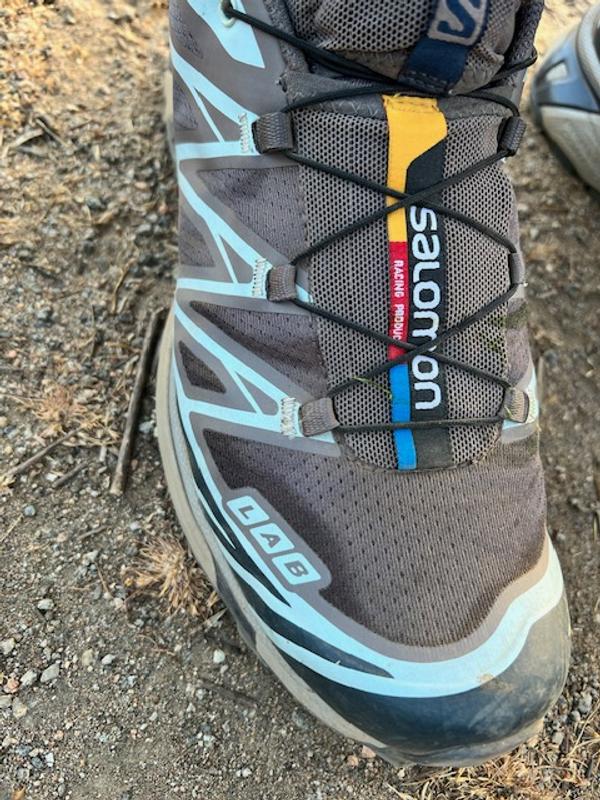 【SALOMON】 XT-6 29cm Salomon XT-6 Skyline Shoes - White Pepper / Peach Quartz