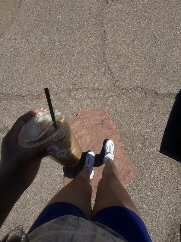 Customer photo for "Comfortable and stylish hiking shoe!"