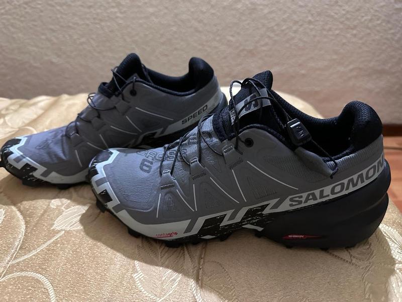 SALOMON-SPEEDCROSS 6 LAPIS BLUE/BLACK/SCARLET IBIS - Trail running shoes