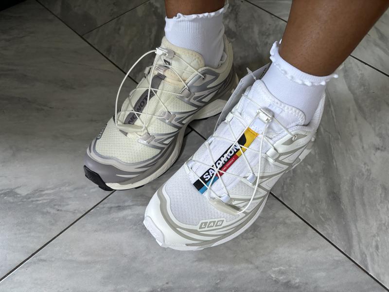 Salomon Unisex XT-6 Running Sneakers in White | Bloomingdale's Shoes