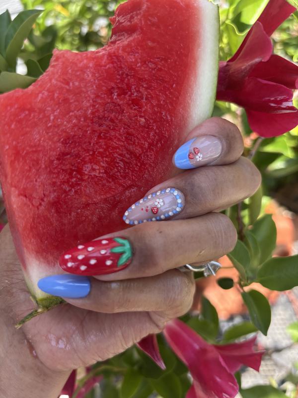 Nail Reformation Cherry Picnic Press On Nails | Sally Beauty