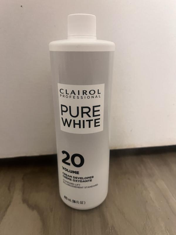 Clairol Professional Pure White 20 Volume Creme Developer 8 oz